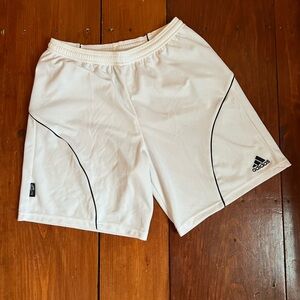 Women’s Adidas White Soccer Shorts